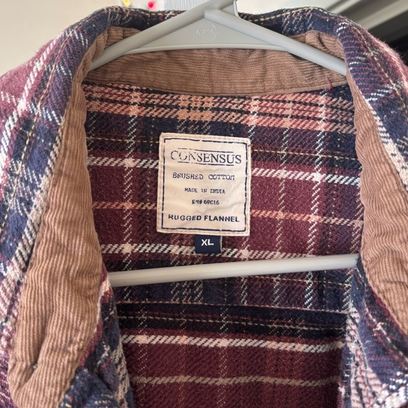 flannel shacket - Picture 3 of 3
